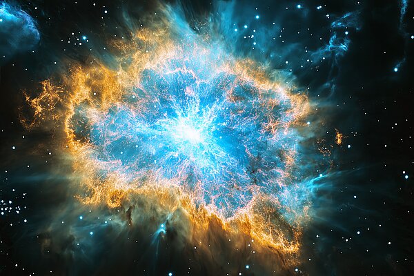 Image of Supernova in space.