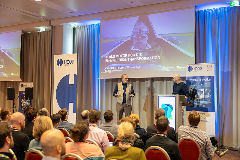 A man is giving a presentation to an audience.
