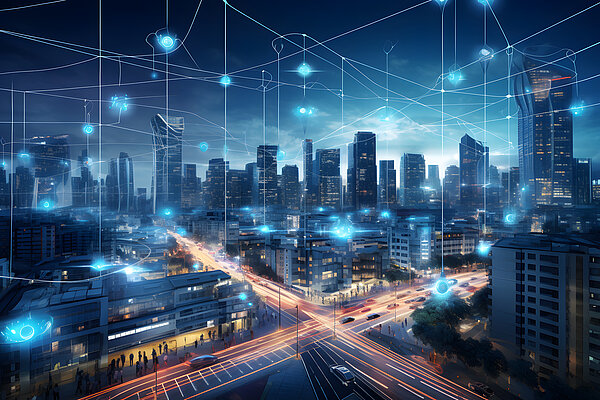 Vision for the future of the Internet of Things with networked devices and innovative technologies.